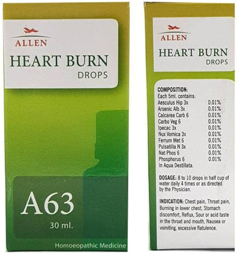 Allen A63 Heart Burn Drop